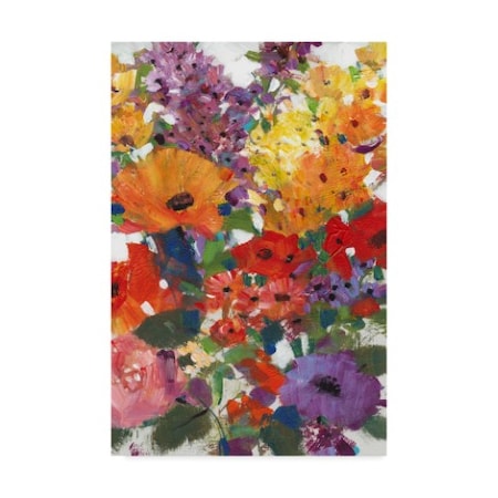 Trademark Fine Art Tim Otoole 'Fresh Floral I' Canvas Art, 30x47 WAG06202-C3047GG